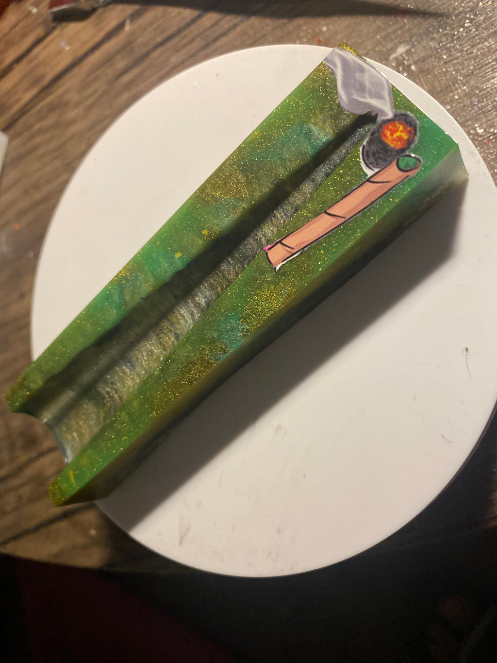 Custom Resin Rolling Tray