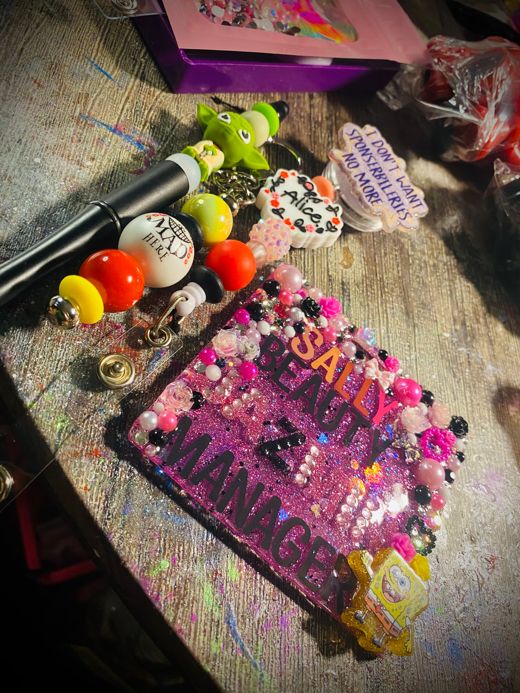 Custom Badge Reels, Beadable Pens and Keychains